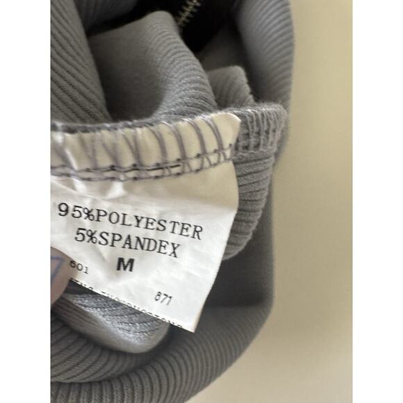 Women’s Unbranded Bodysuit With Zipper Blue Size Medium - Picture 5 of 5